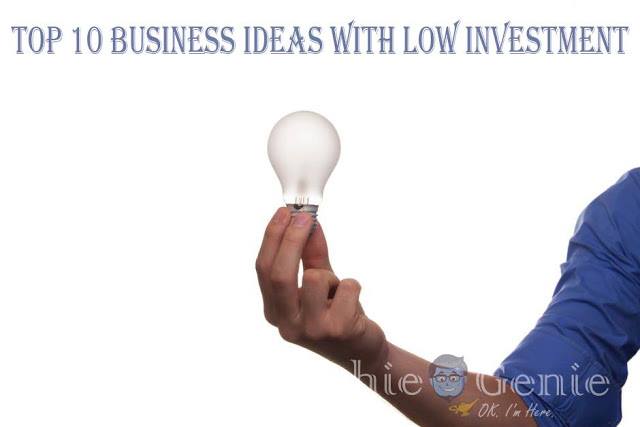 Top 10 Business Ideas with low investment - TechieGenie