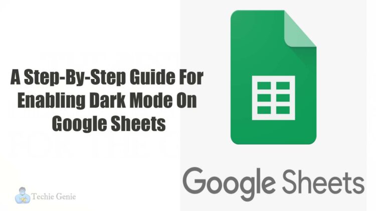 dark mode google sheets