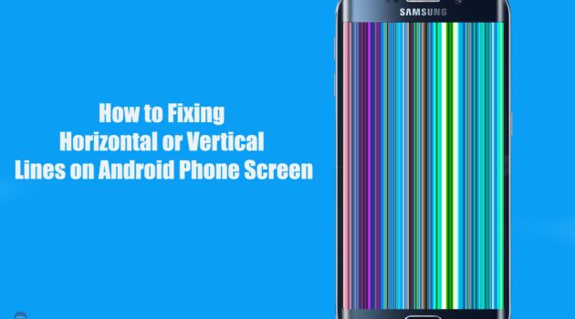 fix vertical lines on phone screen