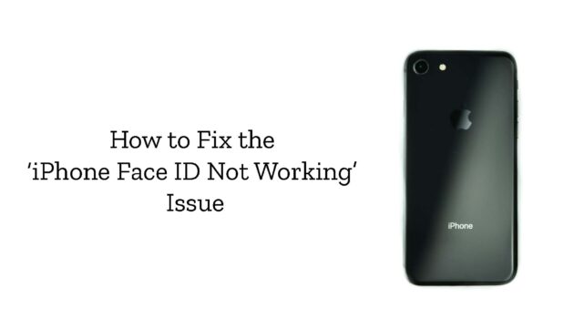 If Face ID isn't working