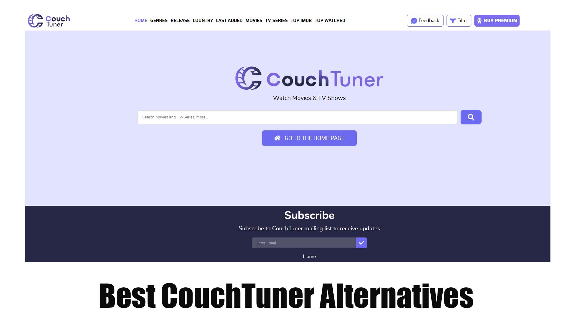 CouchTuner Alternatives in 2024