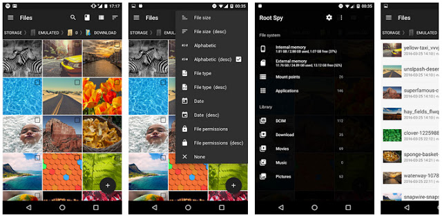 Root spy file manager App