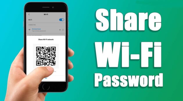 Share Wi-Fi Password On Android