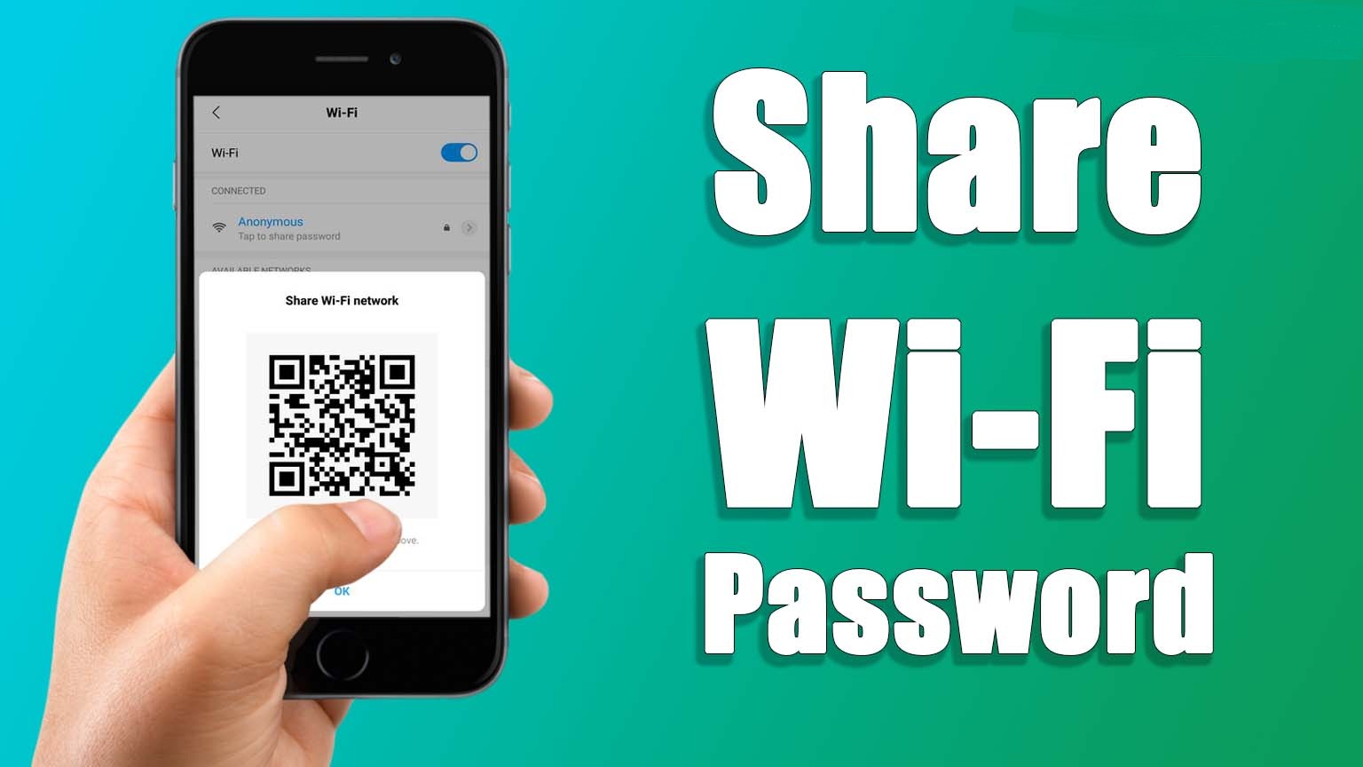 Share Wi-Fi Password On Android