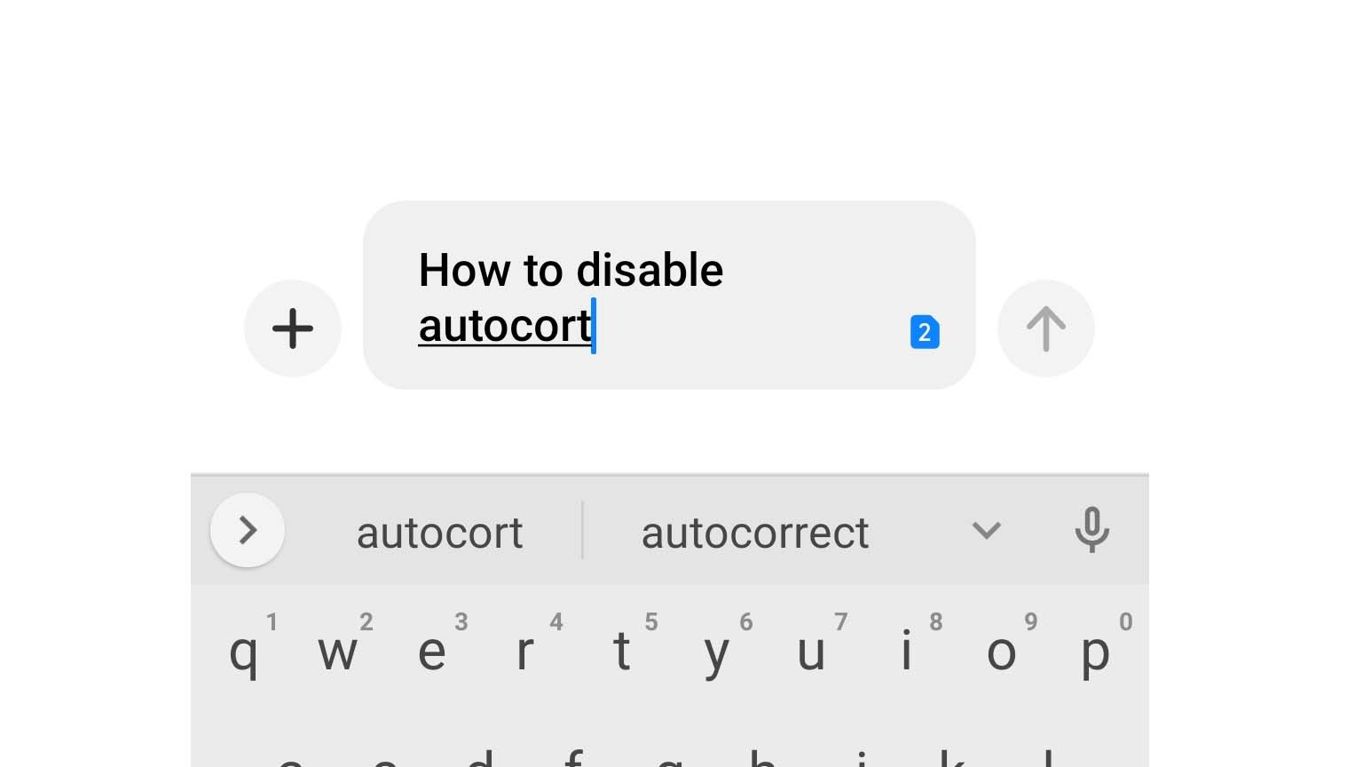 How can I enable or disable autocorrect