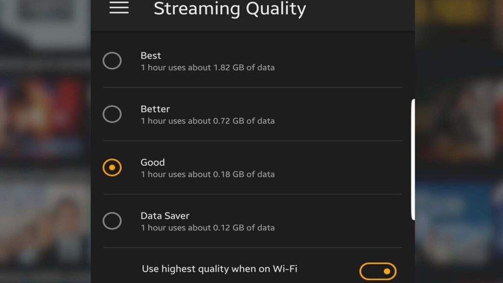 How Much Data Does Amazon Prime Video Use